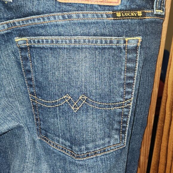 Lucky Brand Dungarees Bootcut Denim Jeans Women's Size 31 Cotton Spandex - Picture 12 of 13